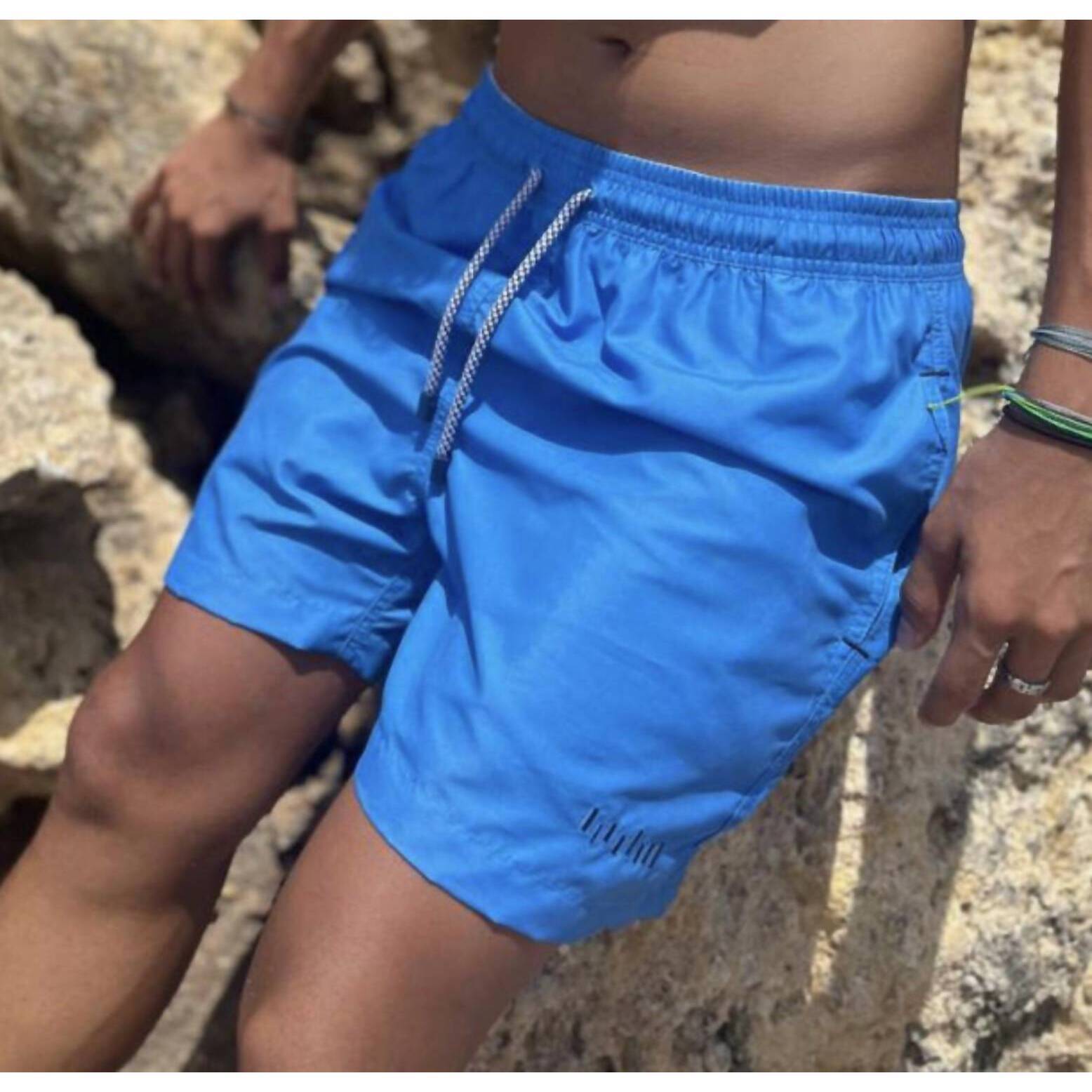 New Palmacea Sky Swim Trunk  Plus In Blue